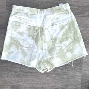 PAC Sun Ultra High Rise Vintage denim shorts.